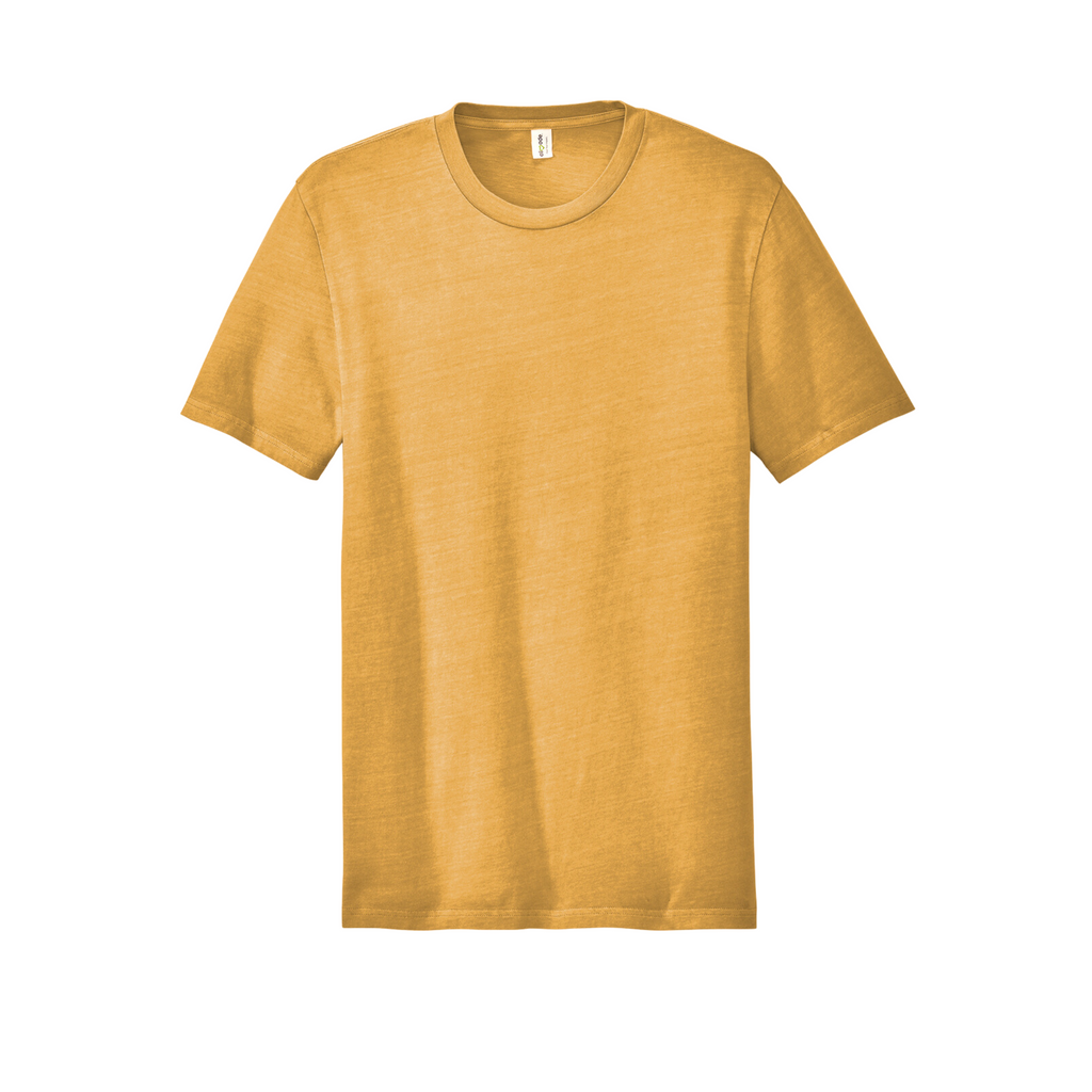 Allmade Unisex Mineral Dye Organic Cotton Tee - Golden Wheat