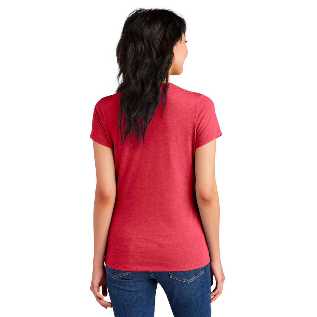 District Women’s Perfect Tri-Blend Tee - Red Frost