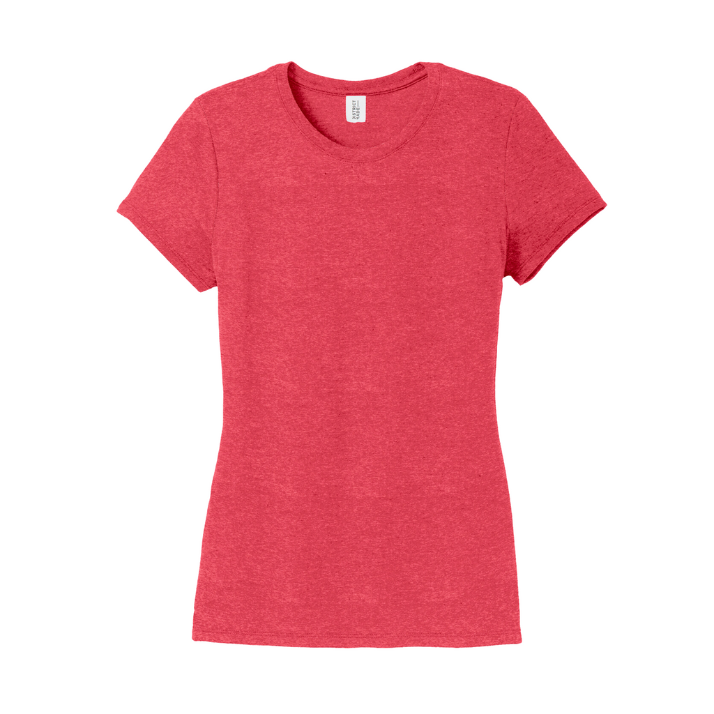 District Women’s Perfect Tri-Blend Tee - Red Frost