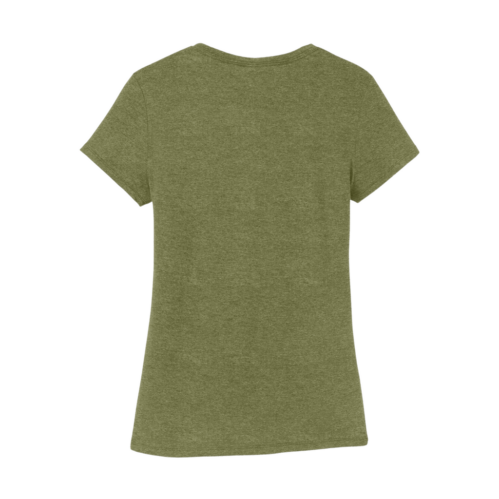 District Women’s Perfect Tri-Blend Tee - Military Green Frost