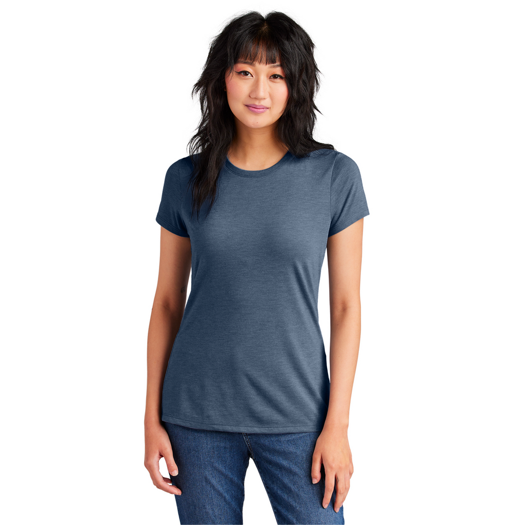 District Women’s Perfect Tri-Blend Tee - Navy Frost