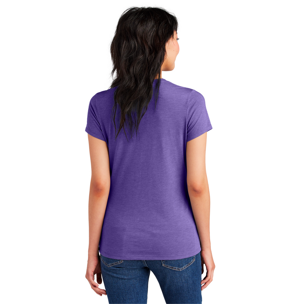 District Women’s Perfect Tri-Blend Tee - Purple Frost