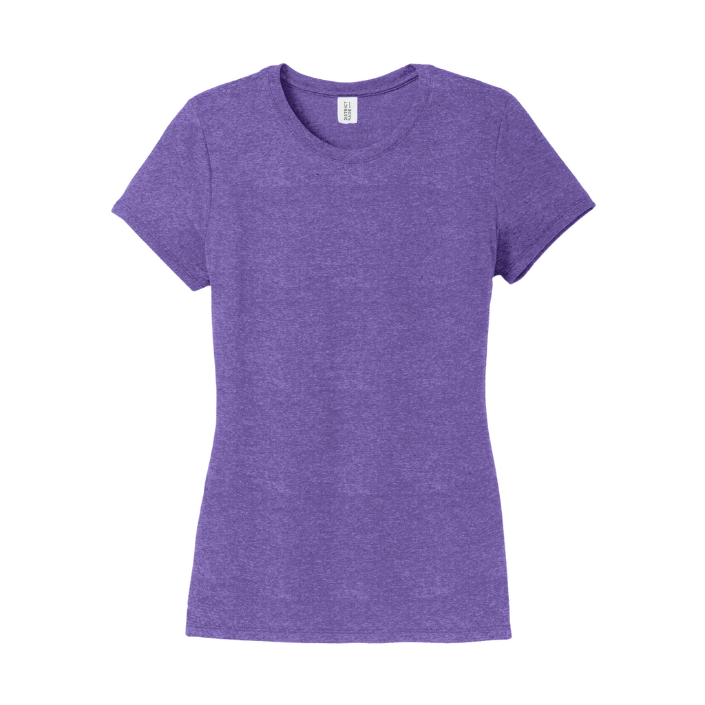 District Women’s Perfect Tri-Blend Tee - Purple Frost