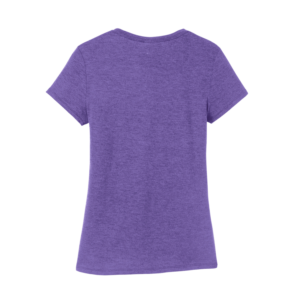 District Women’s Perfect Tri-Blend Tee - Purple Frost