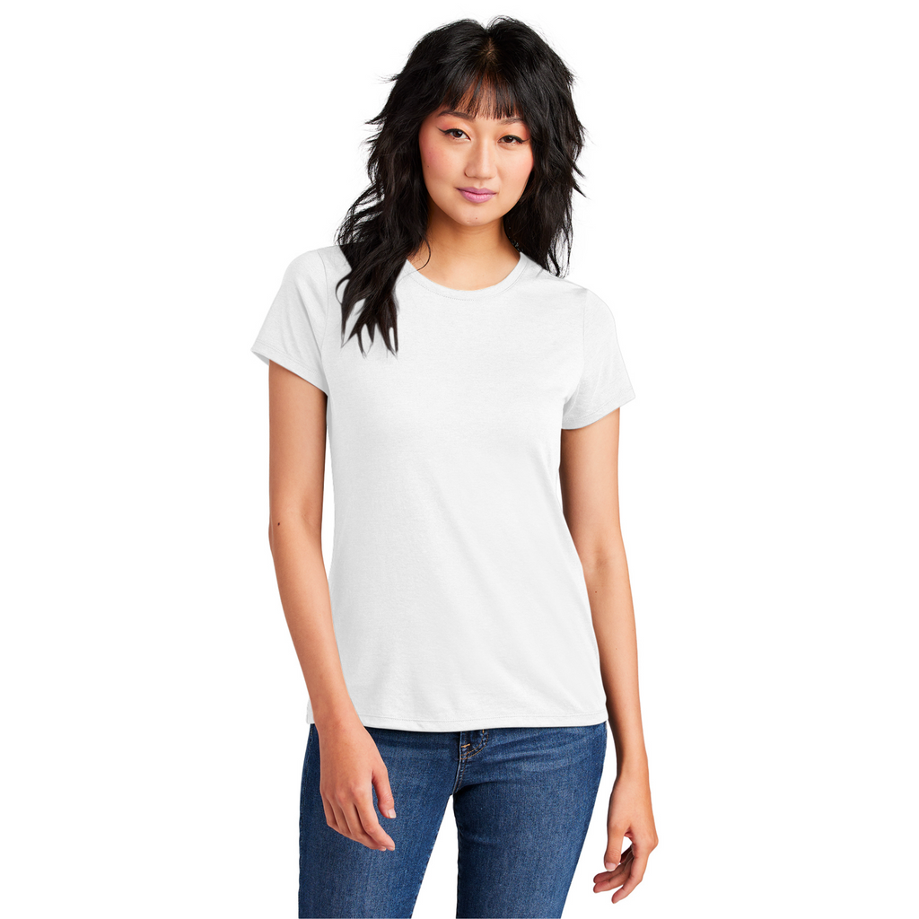 District Women’s Perfect Tri-Blend Tee - White