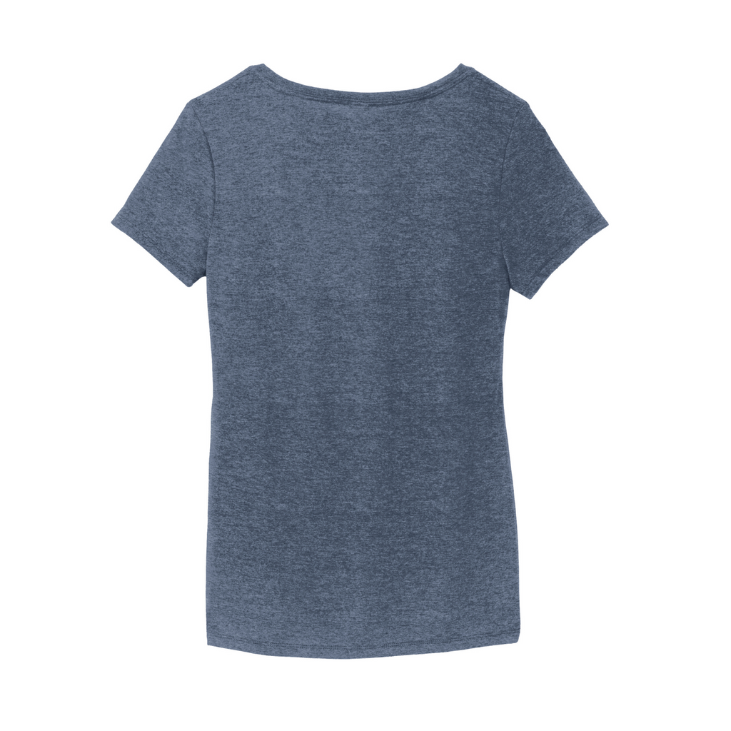 District Women’s Perfect Tri-Blend V-Neck Tee - Navy Frost