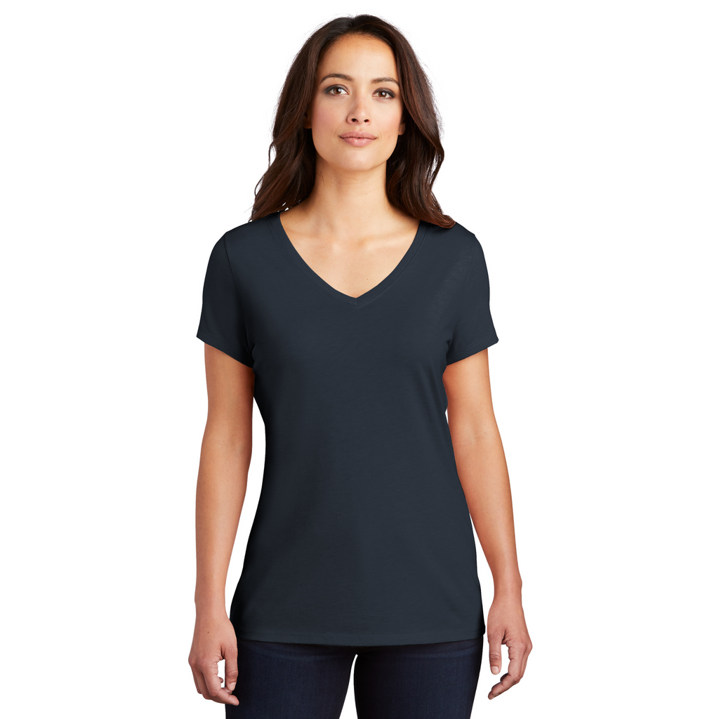 District Women’s Perfect Tri-Blend V-Neck Tee - New Navy
