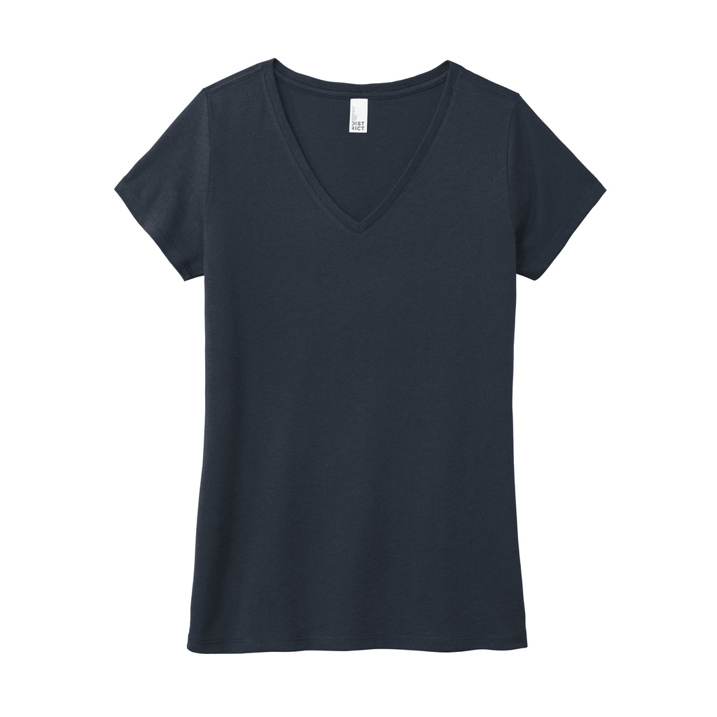 District Women’s Perfect Tri-Blend V-Neck Tee - New Navy