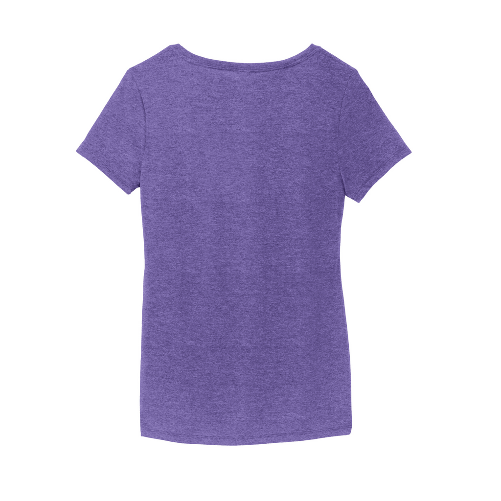 District Women’s Perfect Tri-Blend V-Neck Tee - Purple Frost