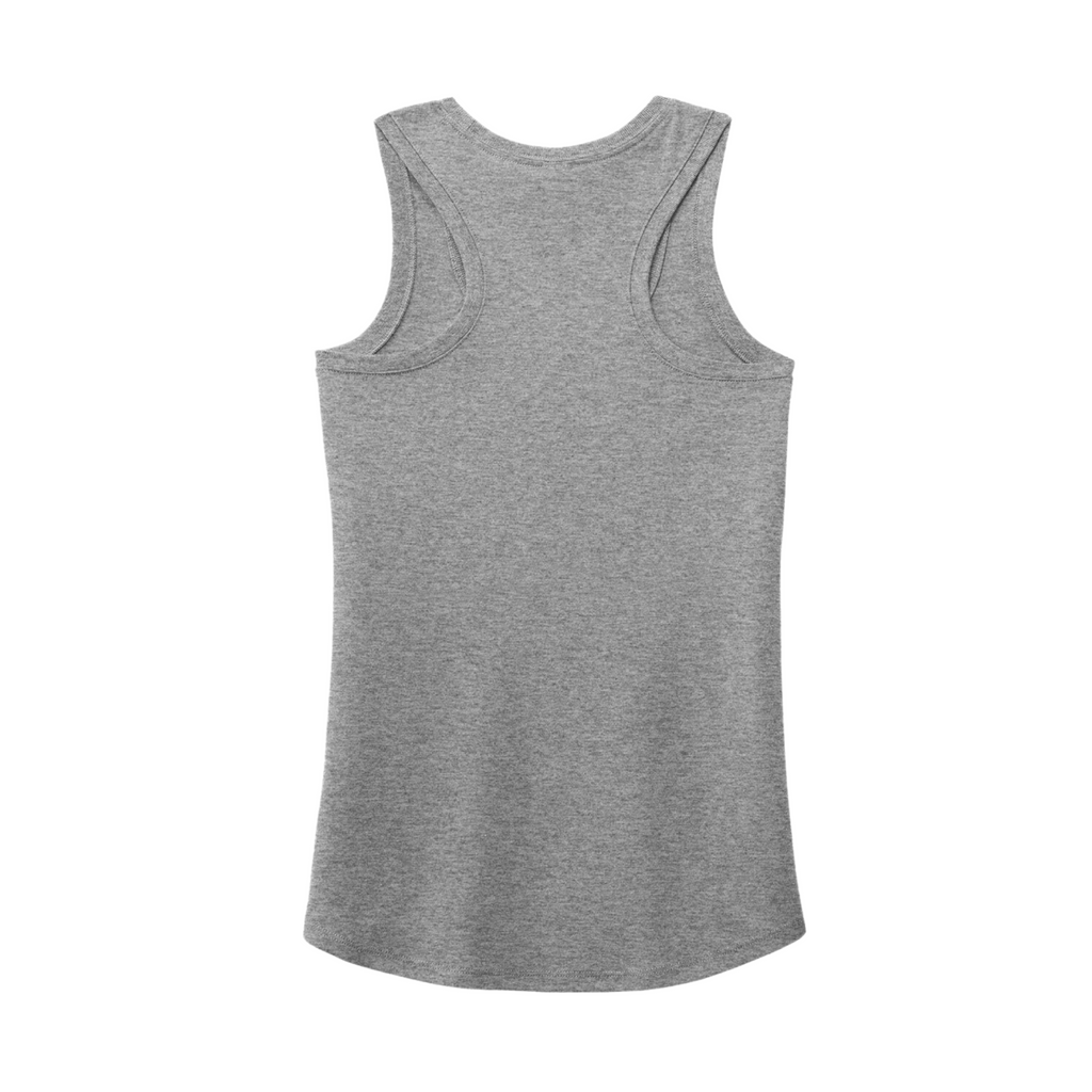 District Women’s Perfect Tri-Blend Racerback Tank - Grey Frost