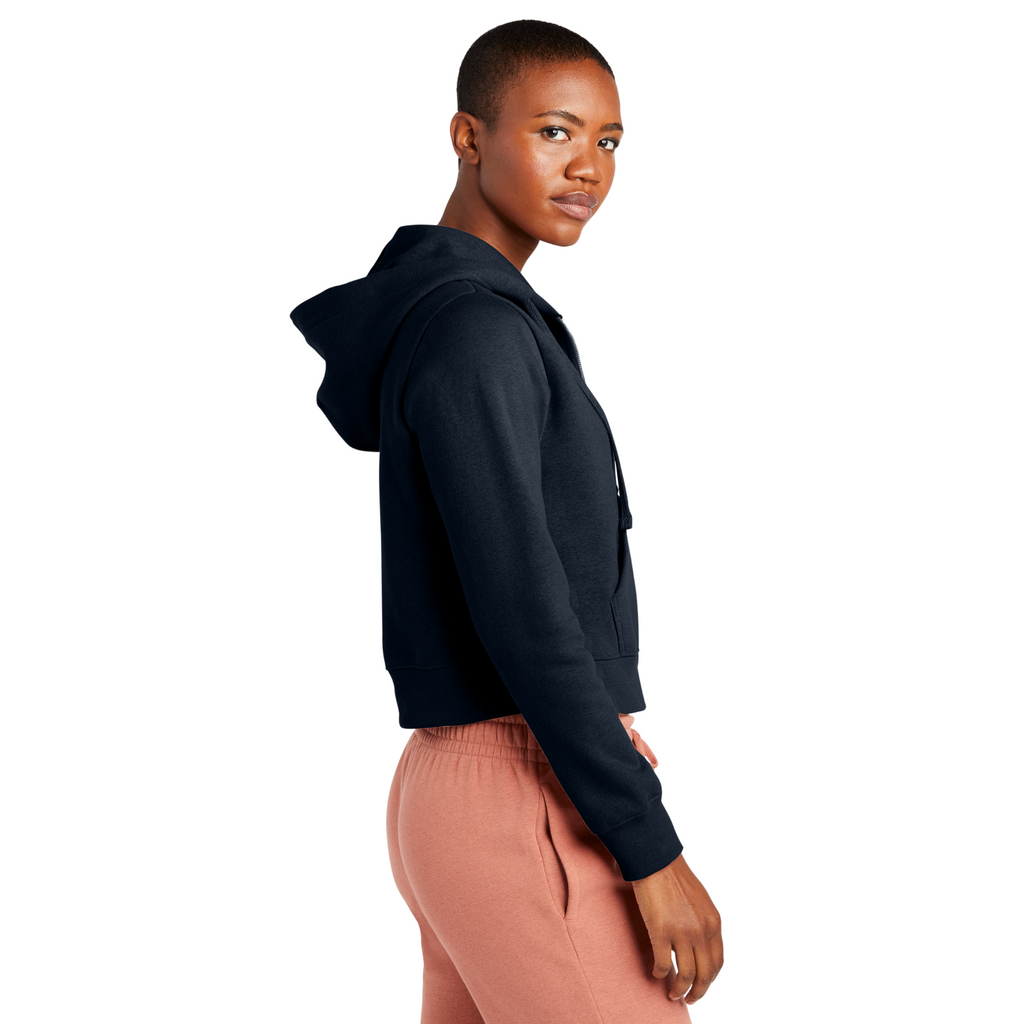 District Women’s Fleece Full-Zip Hoodie - New Navy