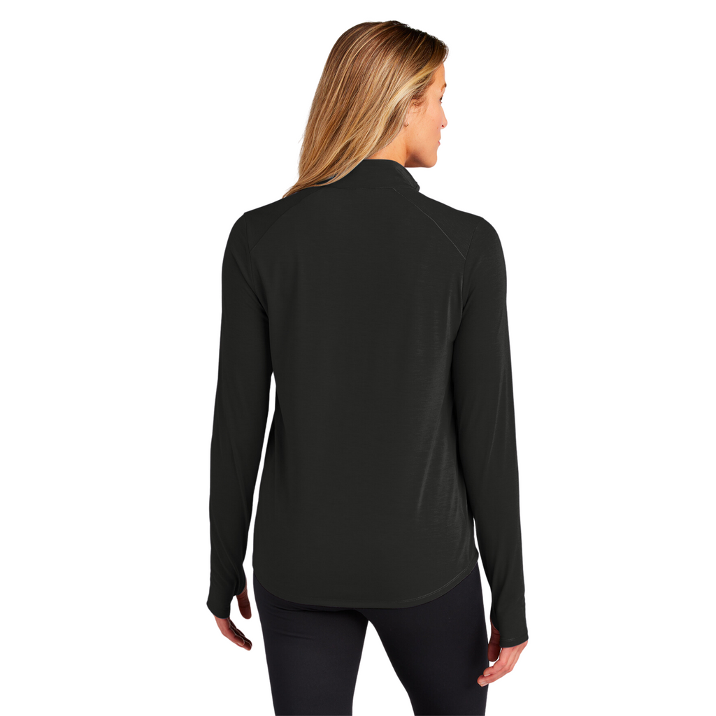 OGIO Ladies Motion 1/4-Zip - Blacktop