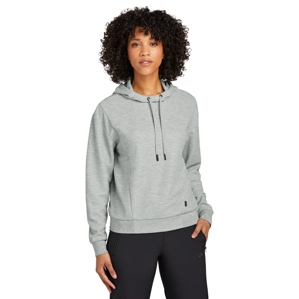 OGIO Ladies Revive Hoodie - Light Heather Grey