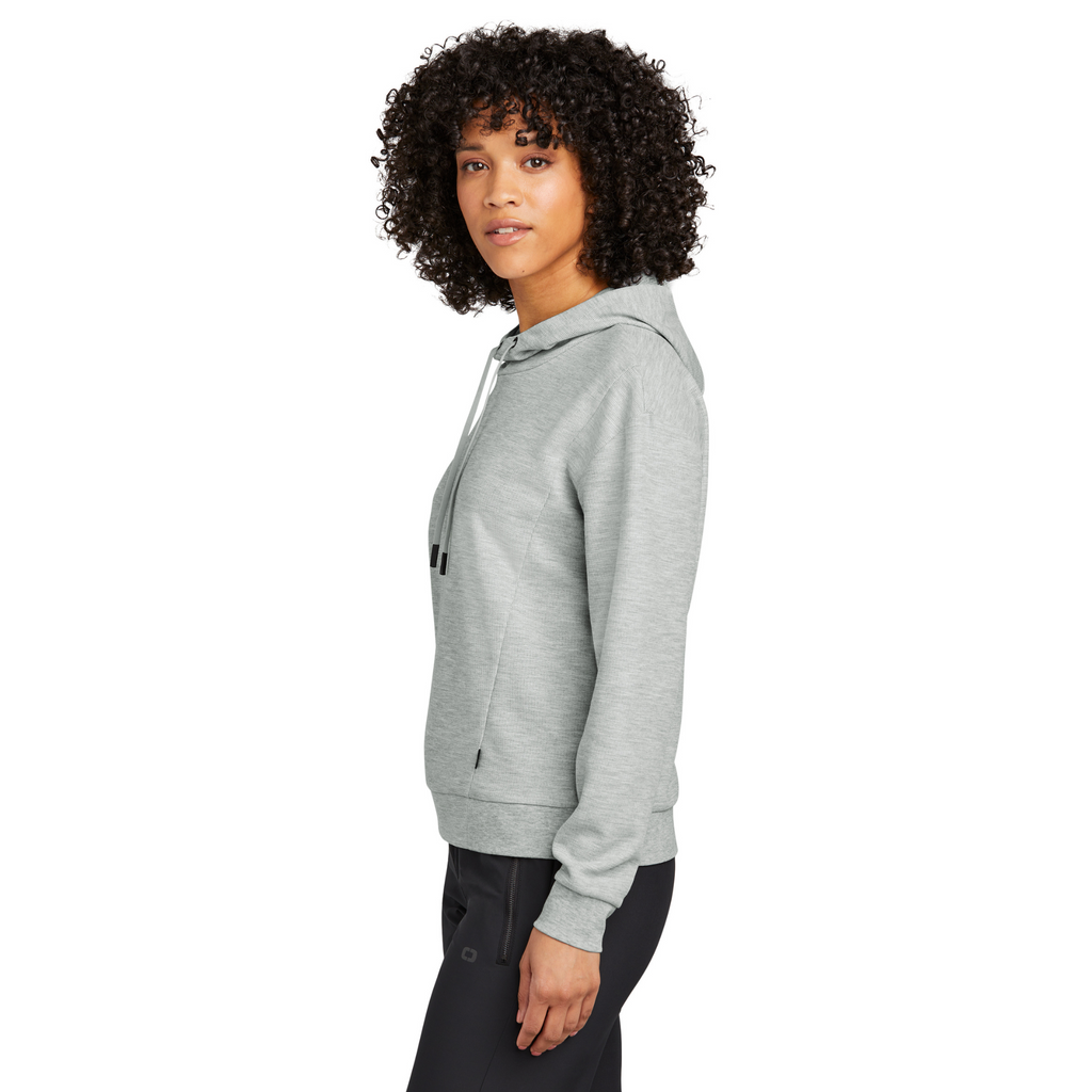 OGIO Ladies Revive Hoodie - Light Heather Grey